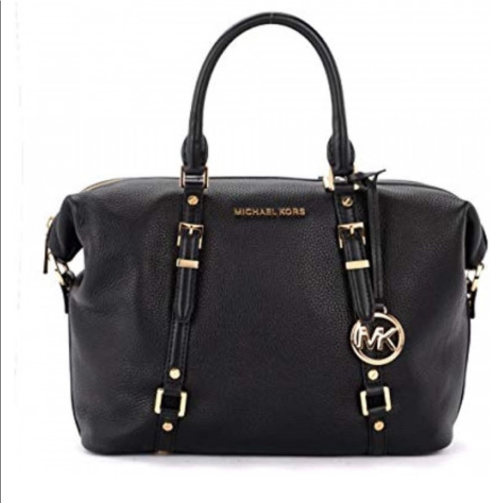NWT Michael Kors Bedford Legacy Satchel Black. Dust bag included.